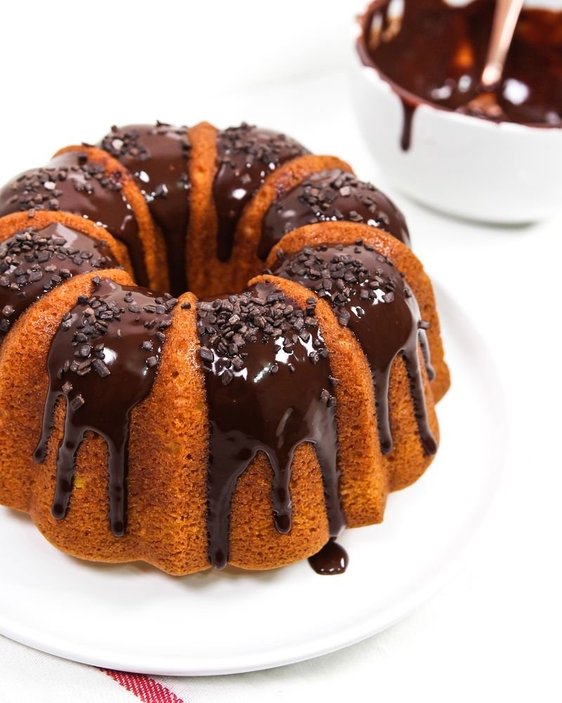 Bolo de Cenoura com Chocolate