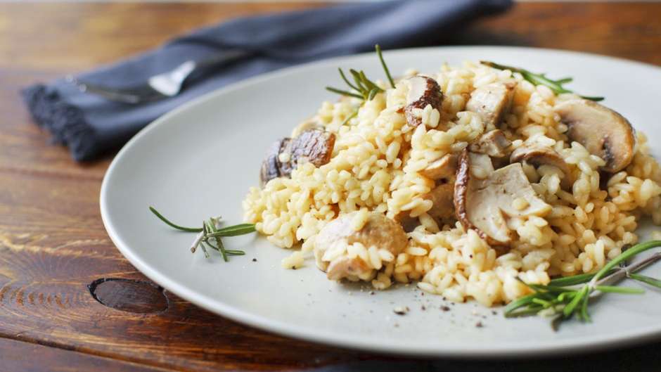 Risoto de Cogumelos